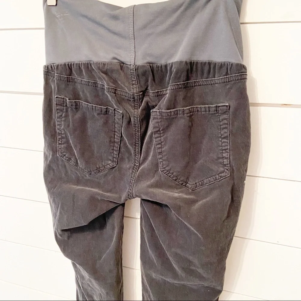 A Pea in the Pod | Gray Corduroy Skinny Pants Size XS
